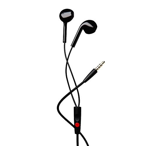 boAt bassheads 105 Wired in Ear Earphones with Mic (Green)
