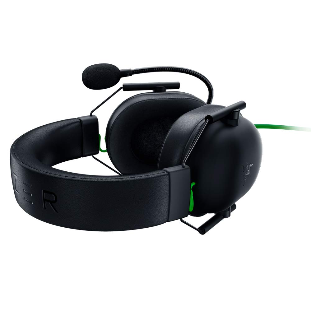 Razer BlackShark V2 X Wired Gaming On Ear Headset - Black|7.1 Surround Sound-50mm Drivers-Memory Foam Cushion-for PC,PS4,PS5,Switch,Xbox One,Xbox Series X|S,Mobile-3.5mm Audio Jack-RZ04-03240100-R3M1