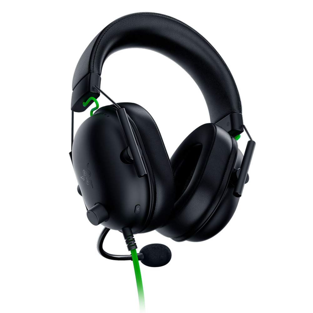 Razer BlackShark V2 X Wired Gaming On Ear Headset - Black|7.1 Surround Sound-50mm Drivers-Memory Foam Cushion-for PC,PS4,PS5,Switch,Xbox One,Xbox Series X|S,Mobile-3.5mm Audio Jack-RZ04-03240100-R3M1
