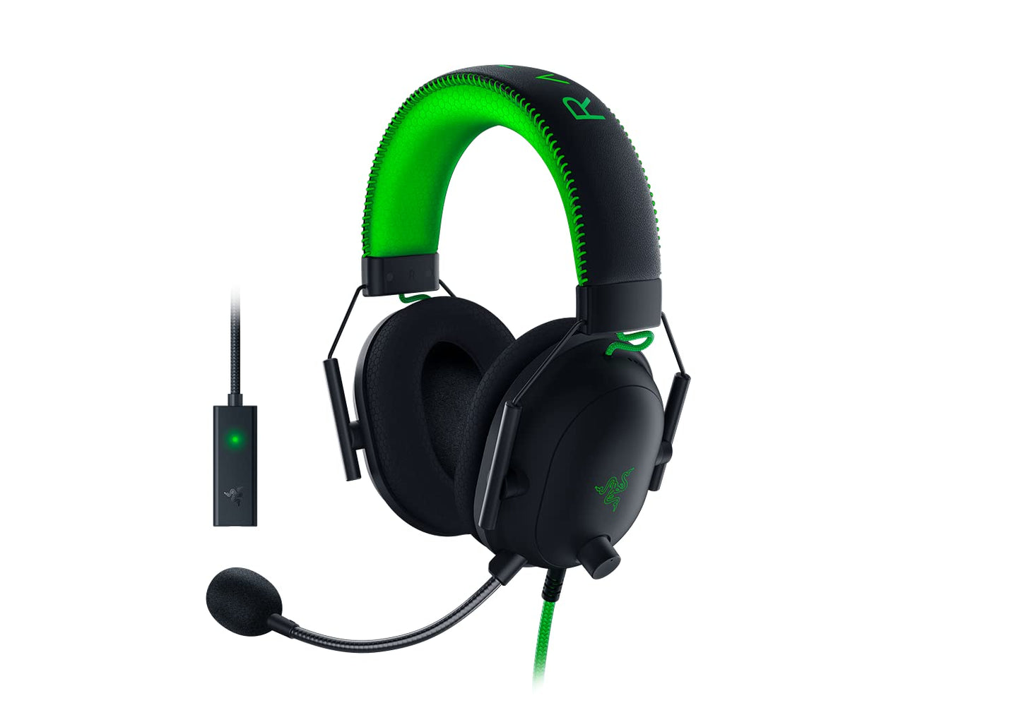 Razer BlackShark V2 X Wired Gaming On Ear Headset - Black|7.1 Surround Sound-50mm Drivers-Memory Foam Cushion-for PC,PS4,PS5,Switch,Xbox One,Xbox Series X|S,Mobile-3.5mm Audio Jack-RZ04-03240100-R3M1
