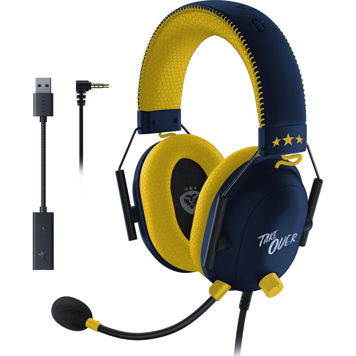 Razer BlackShark V2 X Wired Gaming On Ear Headset - Black|7.1 Surround Sound-50mm Drivers-Memory Foam Cushion-for PC,PS4,PS5,Switch,Xbox One,Xbox Series X|S,Mobile-3.5mm Audio Jack-RZ04-03240100-R3M1