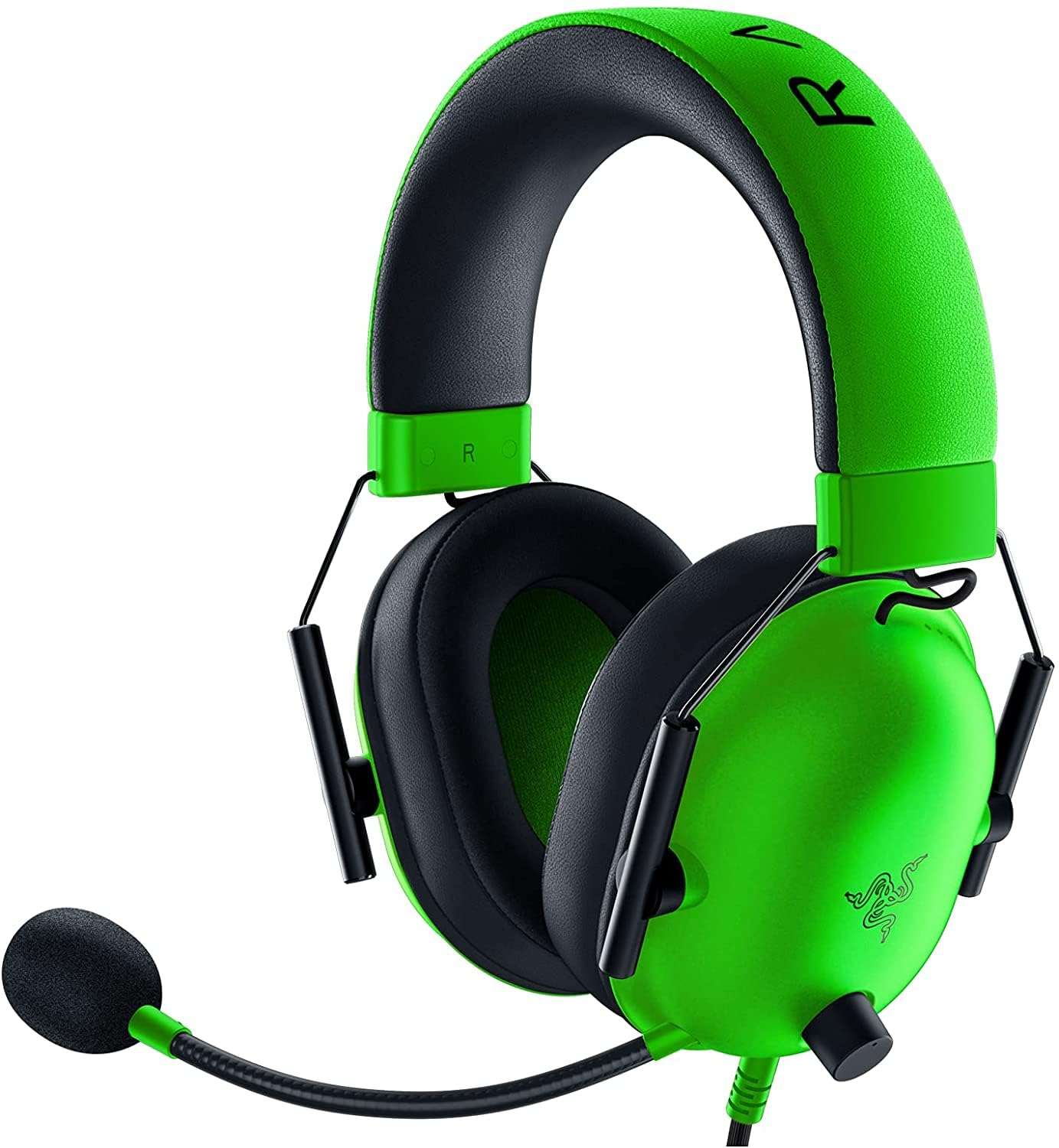 Razer BlackShark V2 X Wired Gaming On Ear Headset - Black|7.1 Surround Sound-50mm Drivers-Memory Foam Cushion-for PC,PS4,PS5,Switch,Xbox One,Xbox Series X|S,Mobile-3.5mm Audio Jack-RZ04-03240100-R3M1