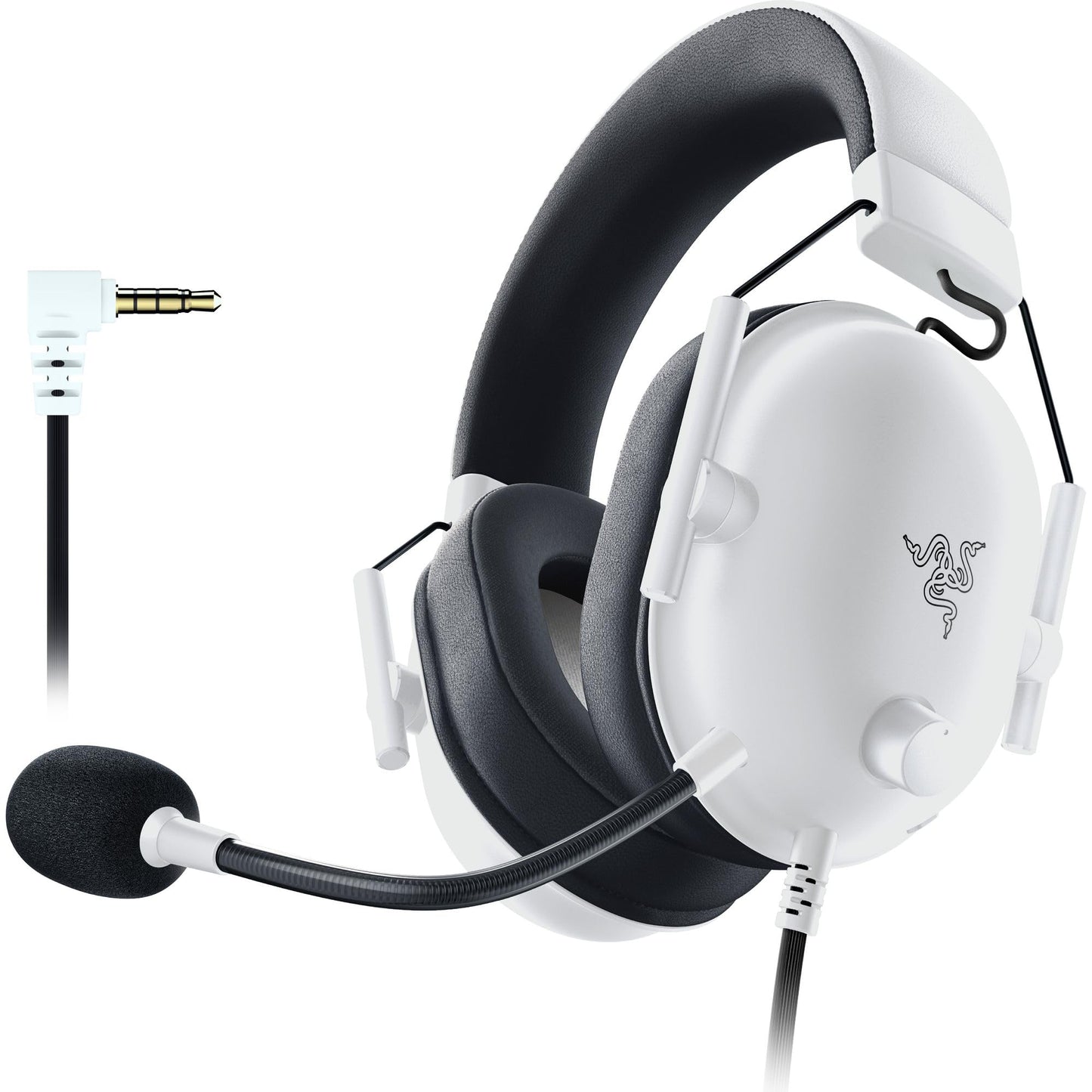 Razer BlackShark V2 X Wired Gaming On Ear Headset - Black|7.1 Surround Sound-50mm Drivers-Memory Foam Cushion-for PC,PS4,PS5,Switch,Xbox One,Xbox Series X|S,Mobile-3.5mm Audio Jack-RZ04-03240100-R3M1